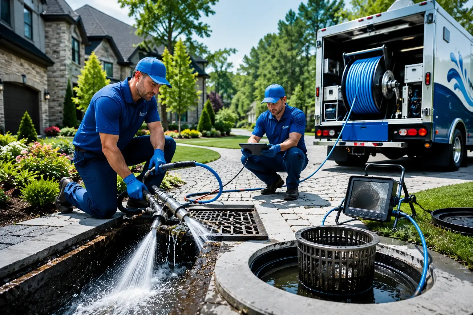 Local outdoor drain cleaning professionals in Holden, MA